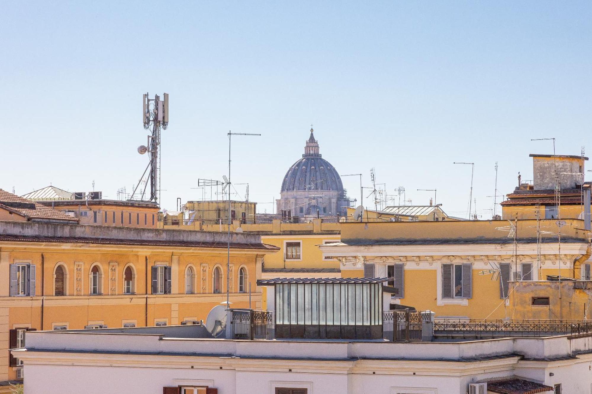 Giulio Cesare Penthouse Rental In Rome Buitenkant foto